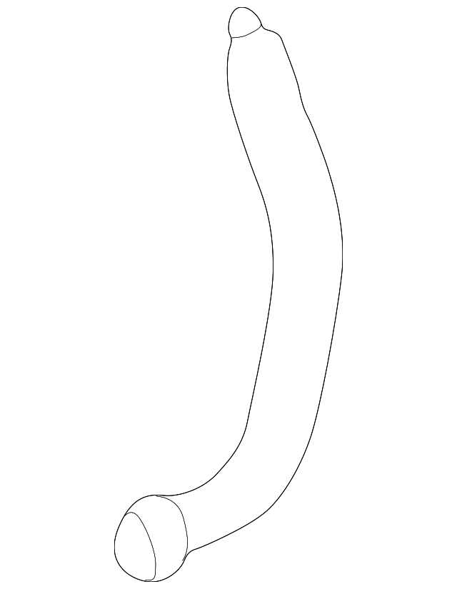 25740123 Деталь LOWER HOSE