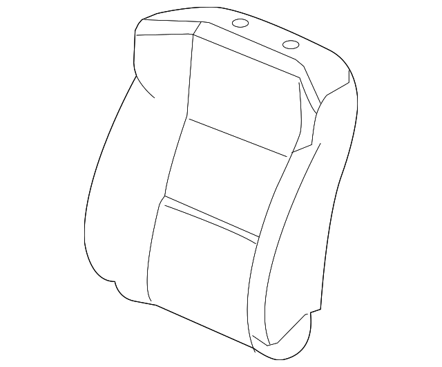 81527-TX4-A01 PAD ASSY., L. FR. SEAT-BACK