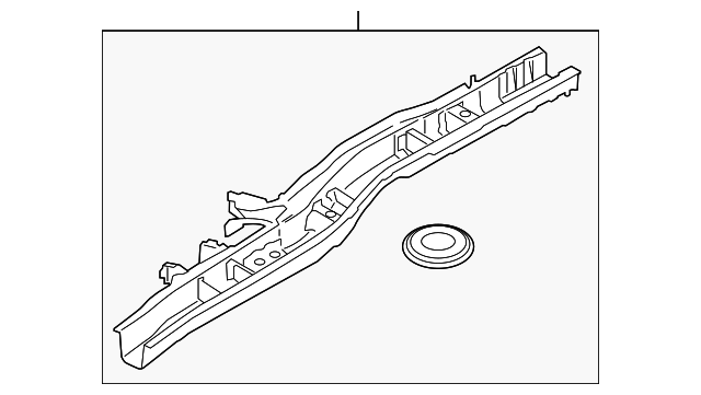 BT4Z-7810124-A Деталь REAR RAIL ASSY, RIGHT