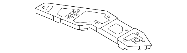 DT4Z-7811252-A Деталь FLOOR EXTN, RIGHT