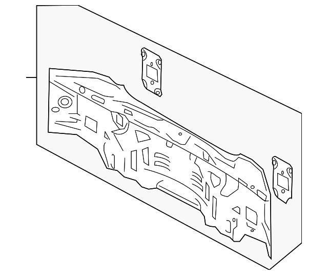 6550057L00 Деталь REAR BODY PANEL