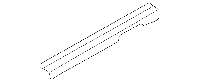 85881-2D000-ZE SCUFF PLATE, RIGHT