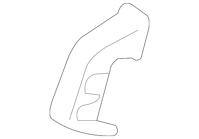 7T4Z-7861349-MB Деталь END COVER, LEFT
