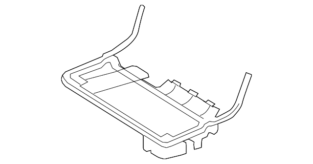7T4Z7863161B Деталь SEAT FRAME, LEFT