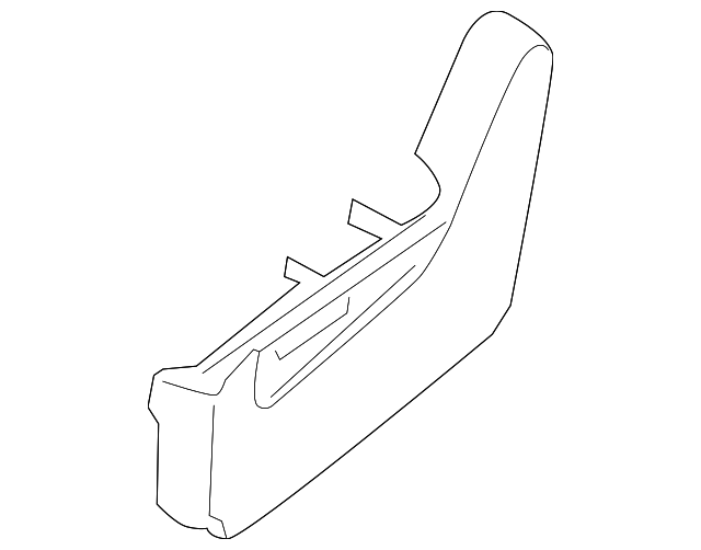873891LB2A Деталь OUTER FINISH PNL