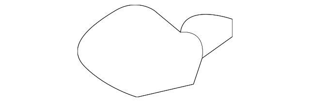 82734-3W010AK5 Деталь DOOR TRIM PANEL HOLE COVER, LEFT
