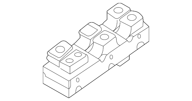 93571-3W200WK Деталь WINDOW SWITCH, LEFT