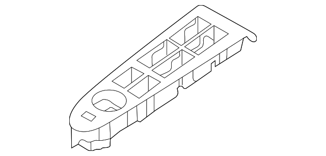 93572-3W100WK Деталь SWITCH BEZEL, LEFT