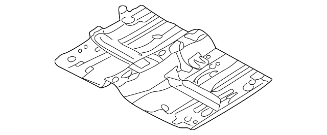 GD7A53600A FLOOR PAN ASSY