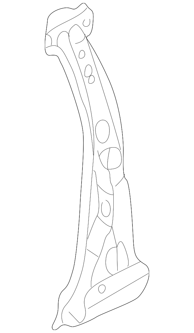 GD7A71360D CENTER PLR REINF, LEFT