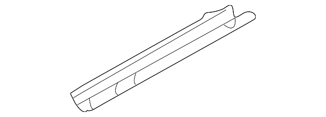 GD7A54660 FLOOR RAIL, LEFT