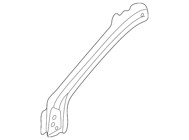 GD7A71242A WINDSHIELD PILLAR REINF, LEFT