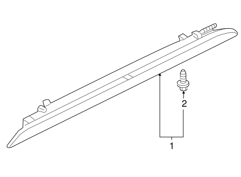 Touareg HIGH MOUNTED STOP LAMP