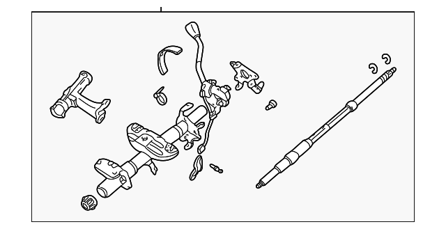 45250-04070 Деталь STEERING COLUMN