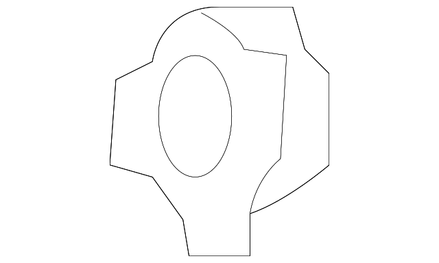 67923-32050 SCUFF PLATE CLAMP, LEFT