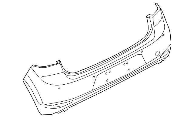 5G6-807-417-AS-GRU Деталь BUMPER COVER