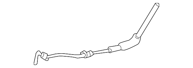 44416-0E011 LWR RETURN TUBE