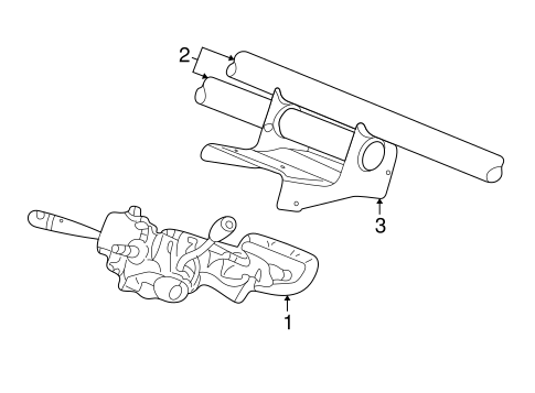 Concorde STEERING COLUMN ASSEMBLY