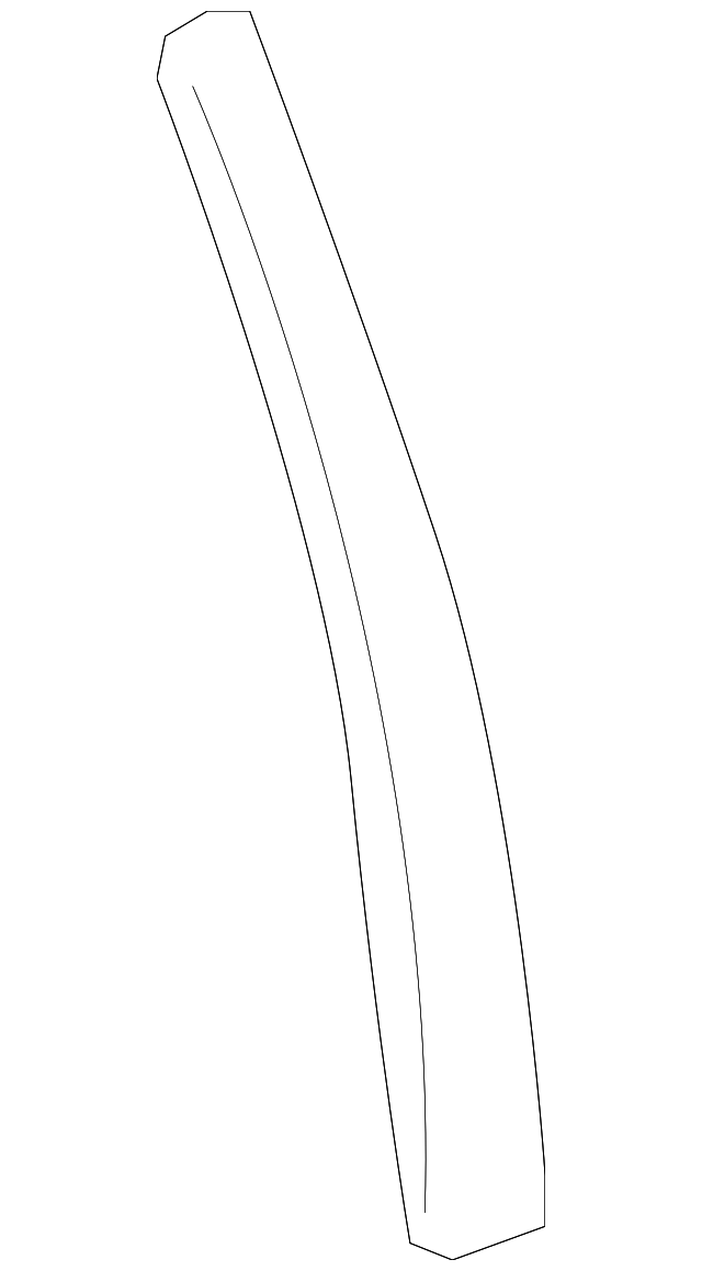 7717256B020CB Деталь PILLAR TAPE, LEFT