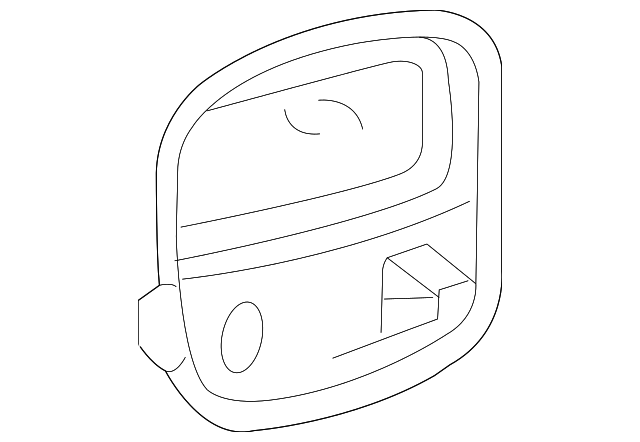 15103464 Деталь HANDLE BEZEL