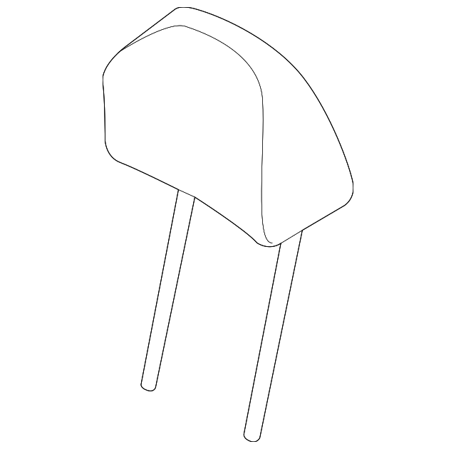 89700-B2200KF6 Деталь HEADREST, RIGHT