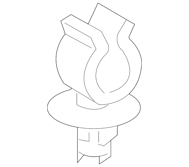 5125578AA Деталь VACUUM HARNESS CLIP