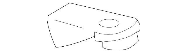 12479975 RADIATOR SUPPORT MOUNT BRACKET, LEFT