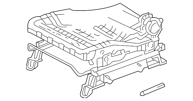 72010-AE040 Деталь SEAT ADJUST ASSY, RIGHT