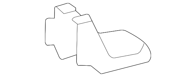 72137-AE020-E0 Деталь TRACK END COVER, RIGHT