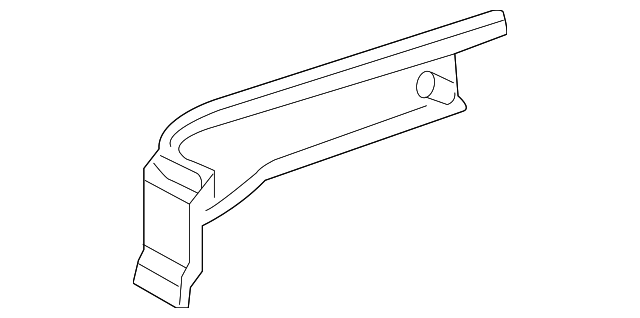 71873-AE010-B0 Деталь TRACK END COVER, RIGHT