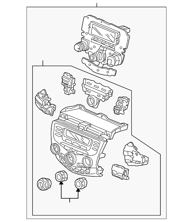 39183-SDN-A01ZA Деталь BASE ASSY., PANEL POWER *NH482L* (BLACK 