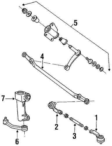B2200 STEERING GEAR & LINKAGE