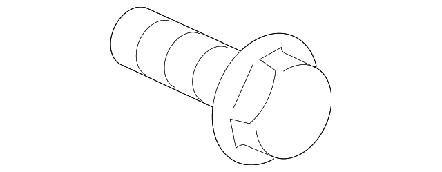90109-06350 Деталь TAIL LAMP SCREW, LEFT
