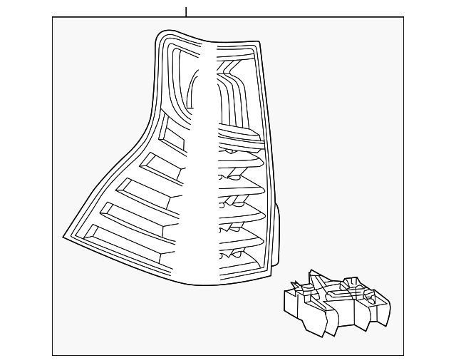 81561-60B10 TAIL LAMP, LEFT