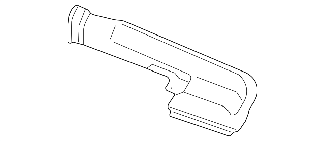 7466478J00 Деталь SIDE DUCT, RIGHT