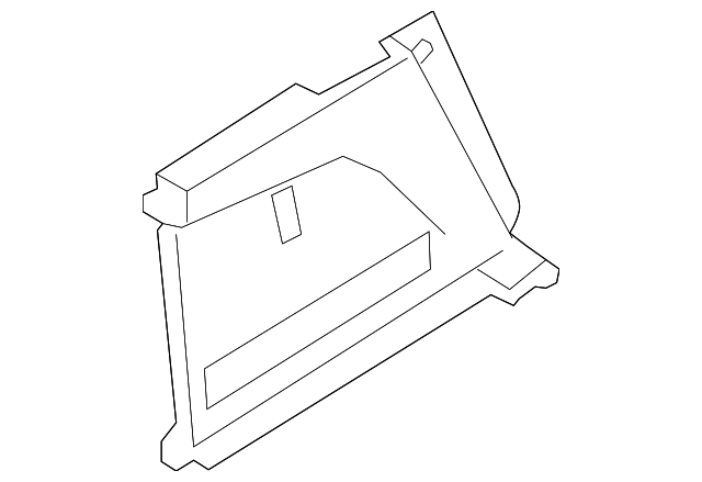 51-47-7-253-909 SIDE TRIM PANEL, LEFT