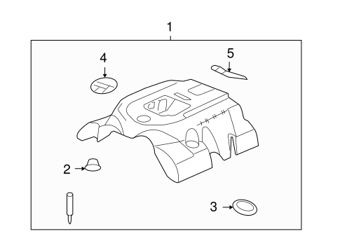 XLR ENGINE APPEARANCE COVER