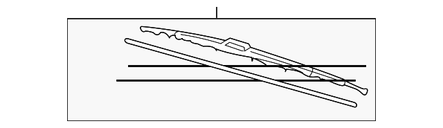 85222-48040 WIPER BLADE, LEFT