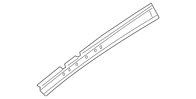 G6331-9GEMA Деталь ROOF RAIL, LEFT