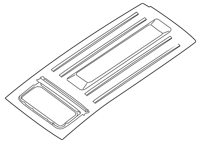 73100-7S031 Деталь ROOF PANEL