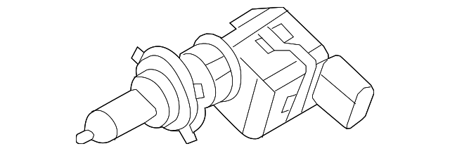 L0000H13RD HEADLAMP BULB, LEFT