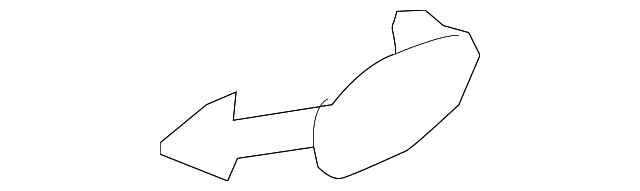 85849-A7000WK UPR CTR PLR TRIM COVER, RIGHT