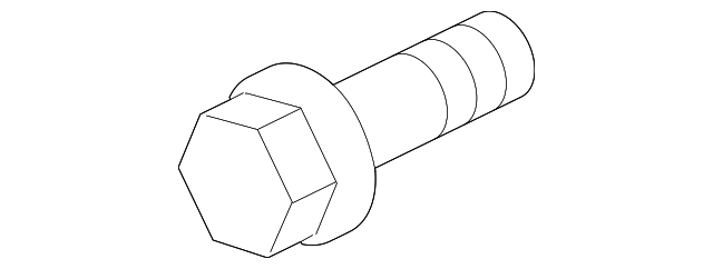 -N806738-S439 UPPER HINGE BOLT, LEFT