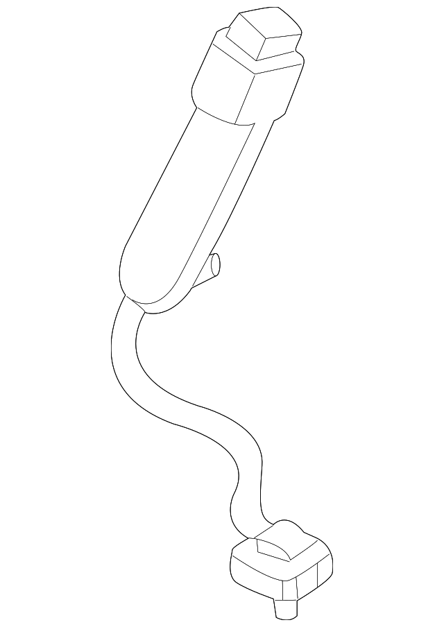 F85Z-7861203-BBE Деталь BUCKLE, LEFT