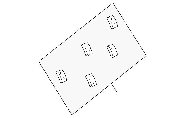 5073327AA Деталь INSERT RETAINER ASSY