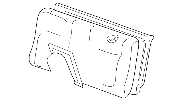 89400-3C122GJG SEAT BACK ASSY, RIGHT