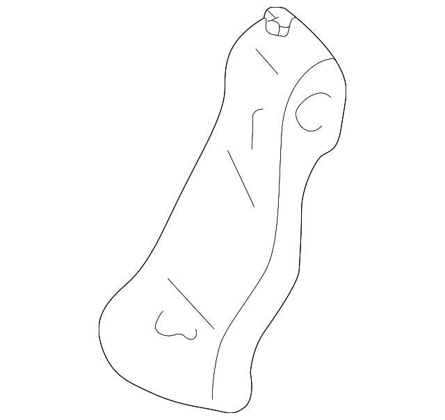 89560-3C310BTB SEAT BACK COVER, LEFT