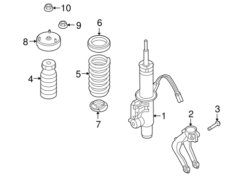 X6 STRUTS & COMPONENTS