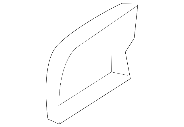 82619-3N000-VM5 Деталь HANDLE COVER, LEFT