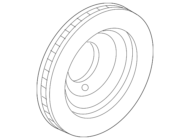 6U2Z-1V125-CB ROTOR, RIGHT